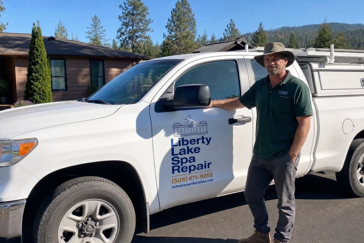 Local hot tub repair technician in Liberty Lake, WA